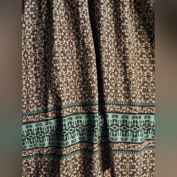 SWEET CLAIRE, 1X, Black, Floral Print,  Dress - Picture 3 of 6